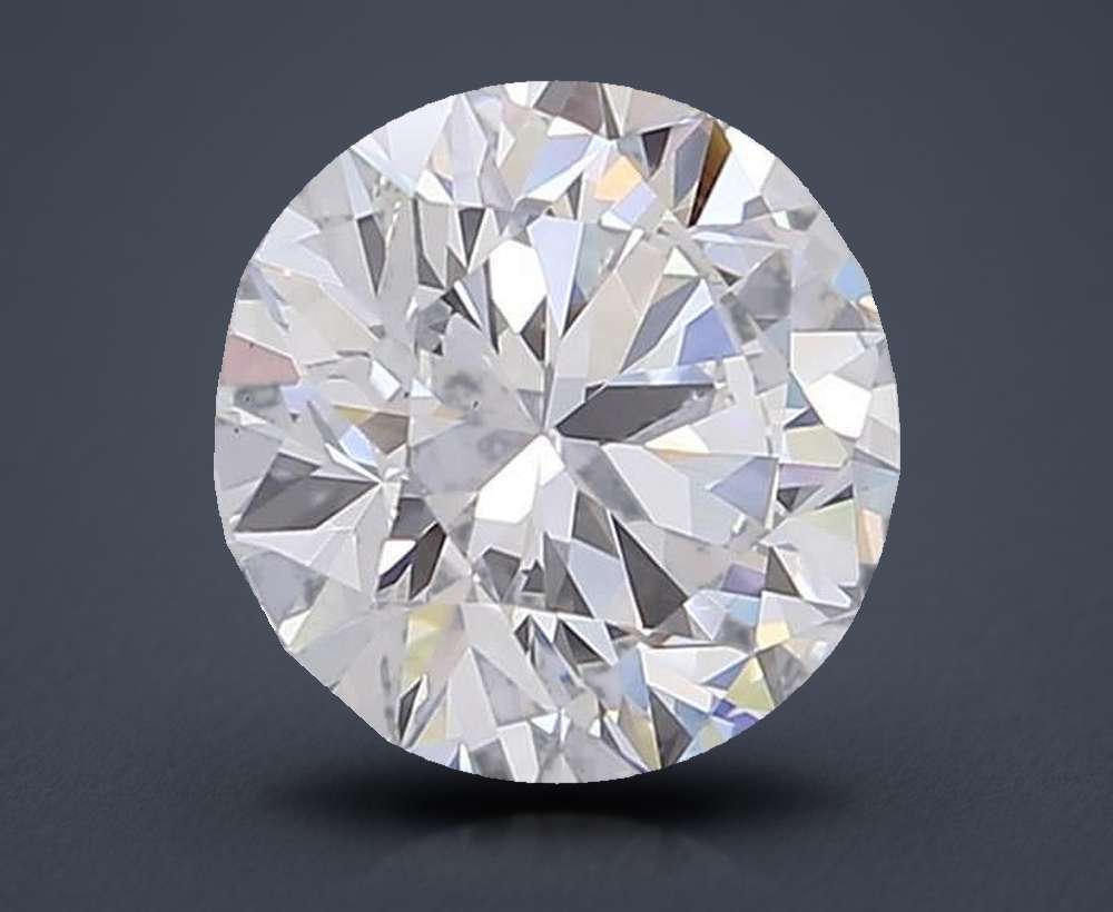 2.74 Carat Round Lab Diamond