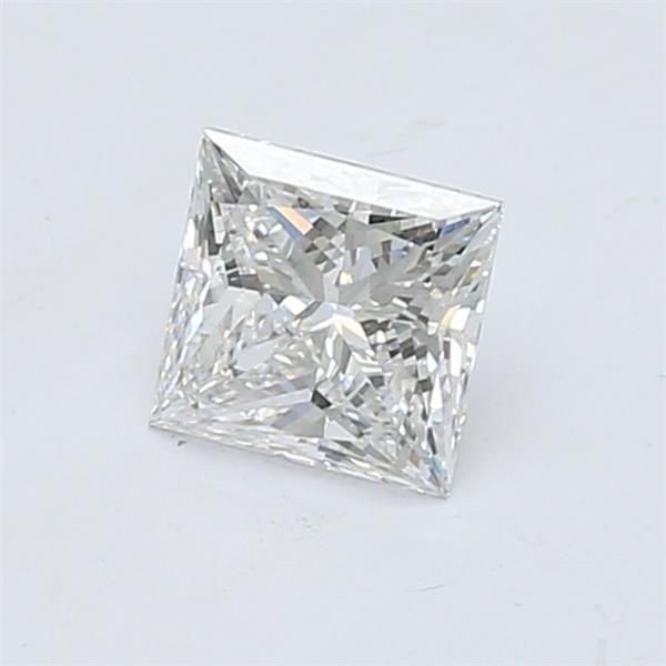 0.66ct E VVS2 Very Good Cut Princess Lab Grown Diamond