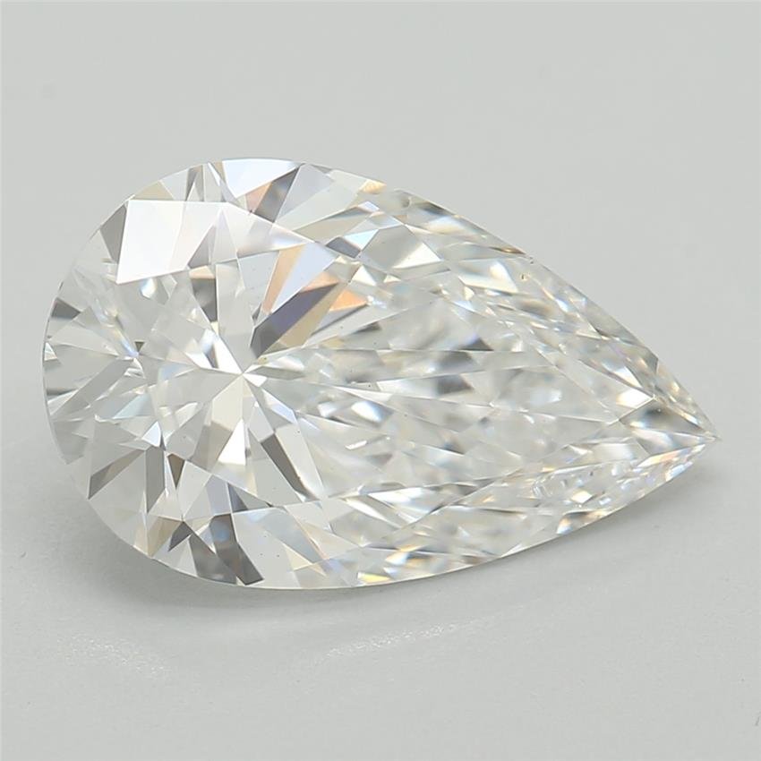 1.55ct D VS1 Rare Carat Ideal Cut Pear Lab Grown Diamond