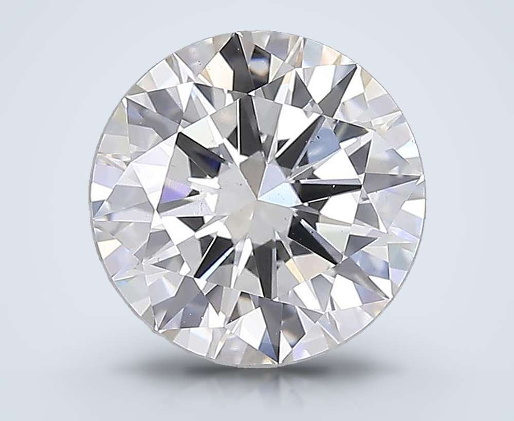5.02 Carat Round Lab Diamond