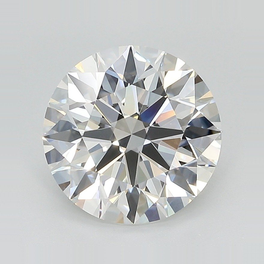 3.58ct E VVS2 Rare Carat Ideal Cut Round Lab Grown Diamond