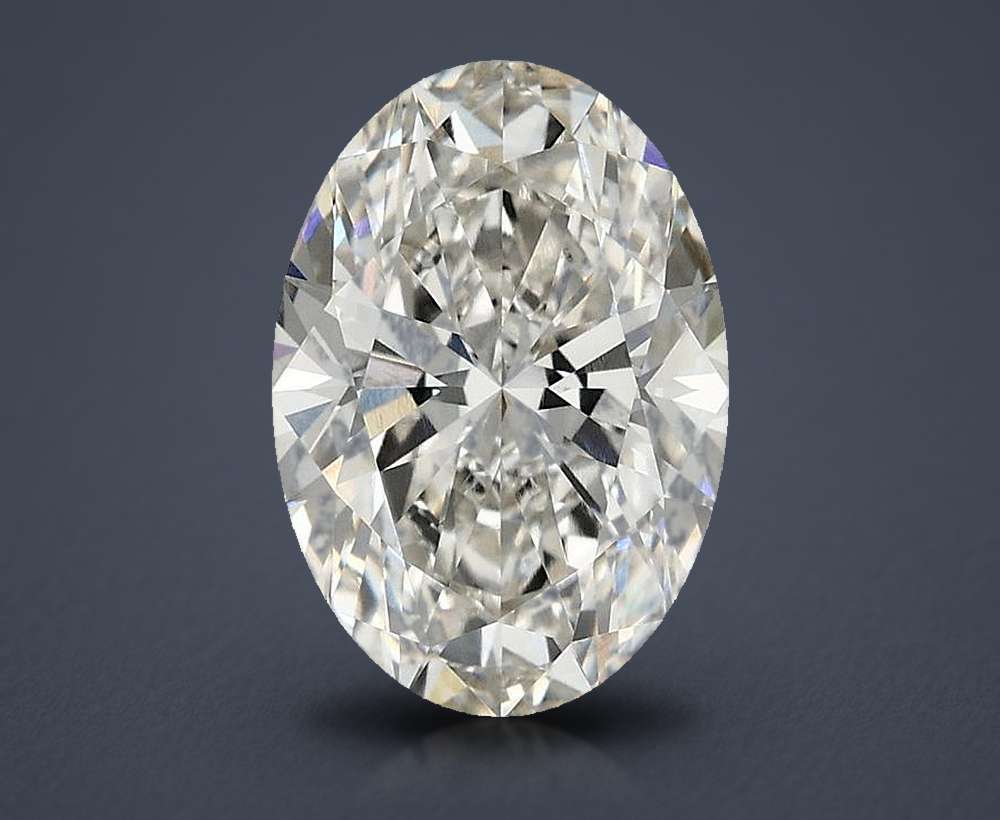 3.05 Carat Oval Lab Diamond
