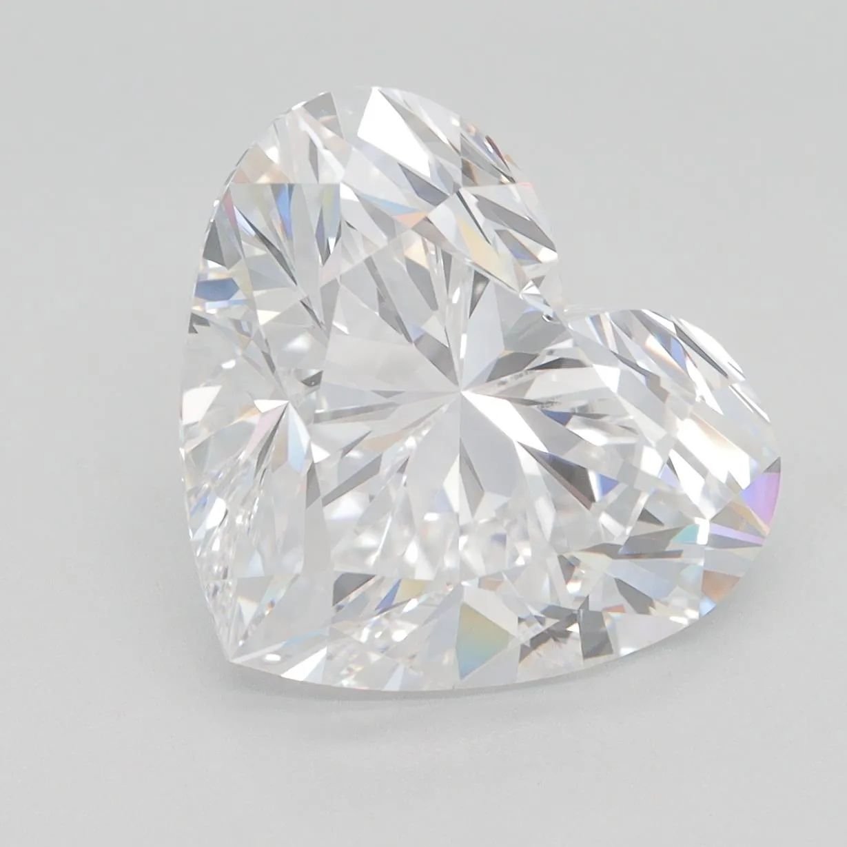 22.63ct D VVS2 Rare Carat Ideal Cut Heart Lab Grown Diamond