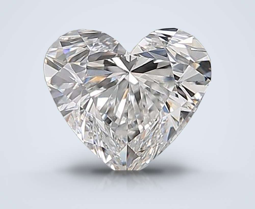0.51 Carat Heart Natural Diamond