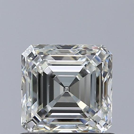 0.80ct J VVS2 Rare Carat Ideal Cut Asscher Diamond