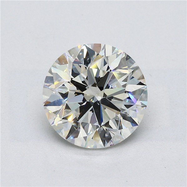 3.31ct F SI2 Excellent Cut Round Diamond
