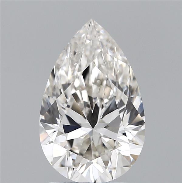 2.09ct H VS1 Rare Carat Ideal Cut Pear Lab Grown Diamond