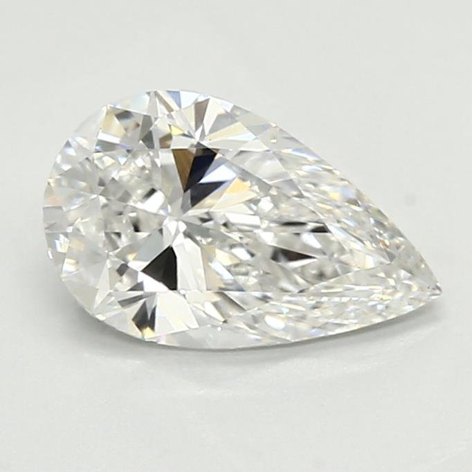 0.96ct E VS1 Rare Carat Ideal Cut Pear Lab Grown Diamond