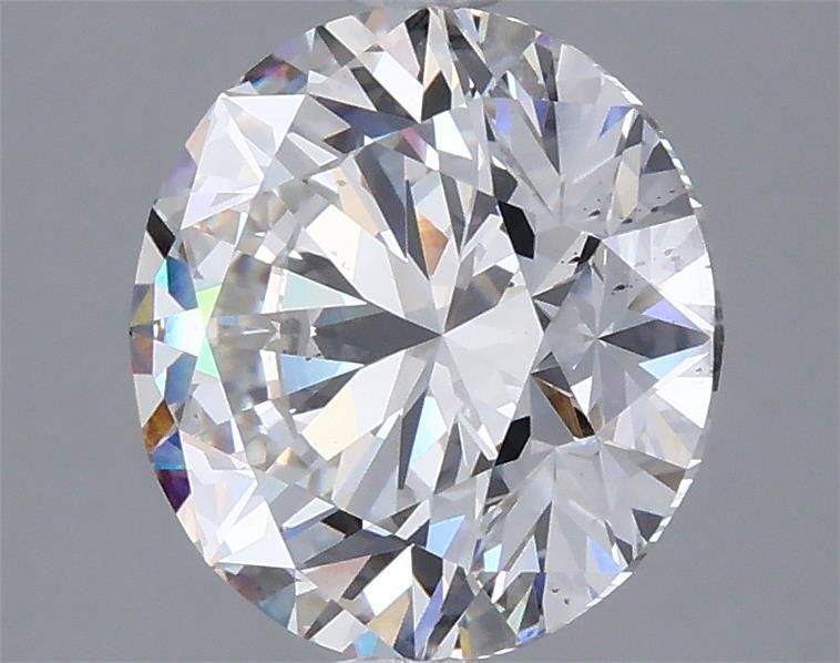 3.11ct G SI1 Rare Carat Ideal Cut Round Lab Grown Diamond