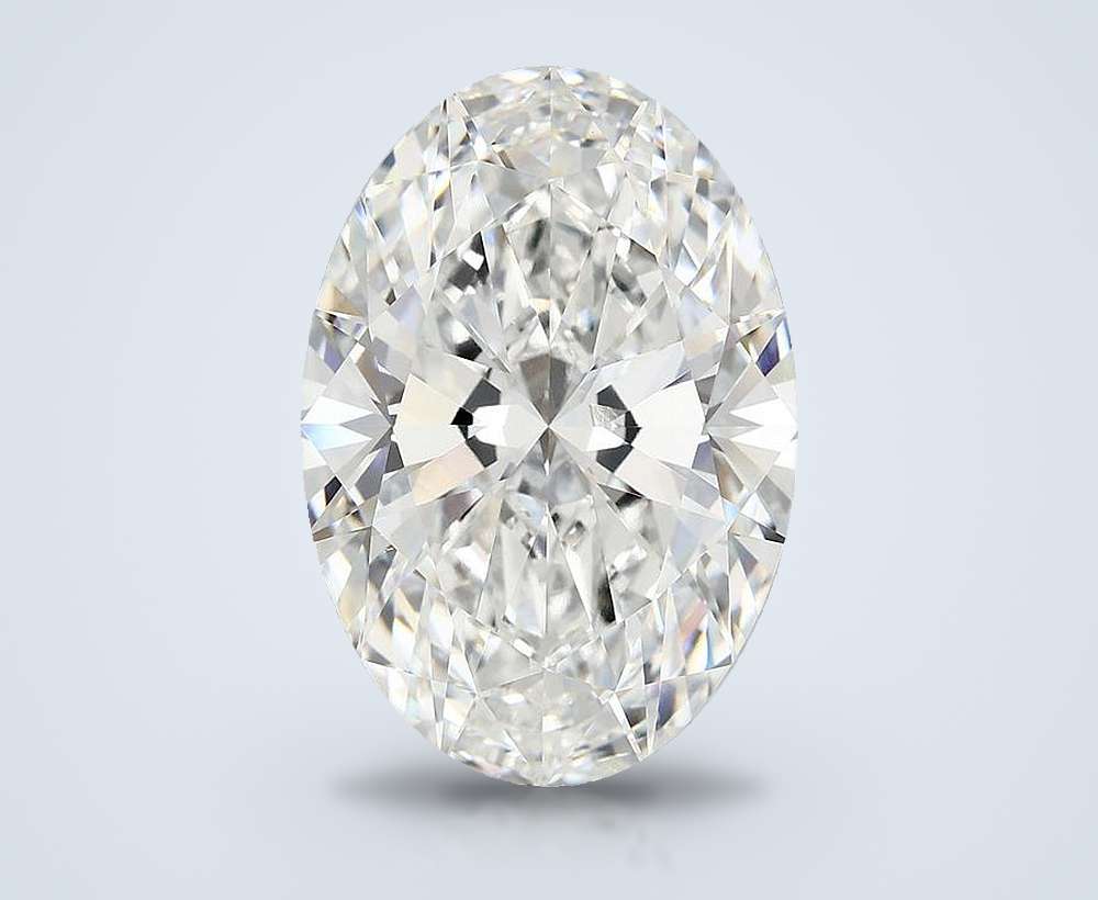 9.60 Carat Oval Lab Diamond