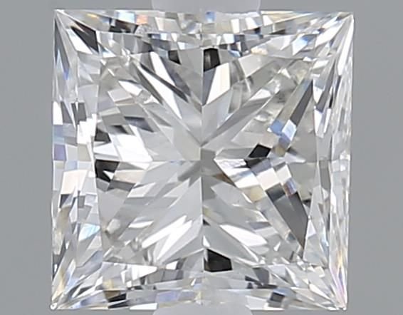 1.02ct G SI1 Very Good Cut Princess Lab Grown Diamond