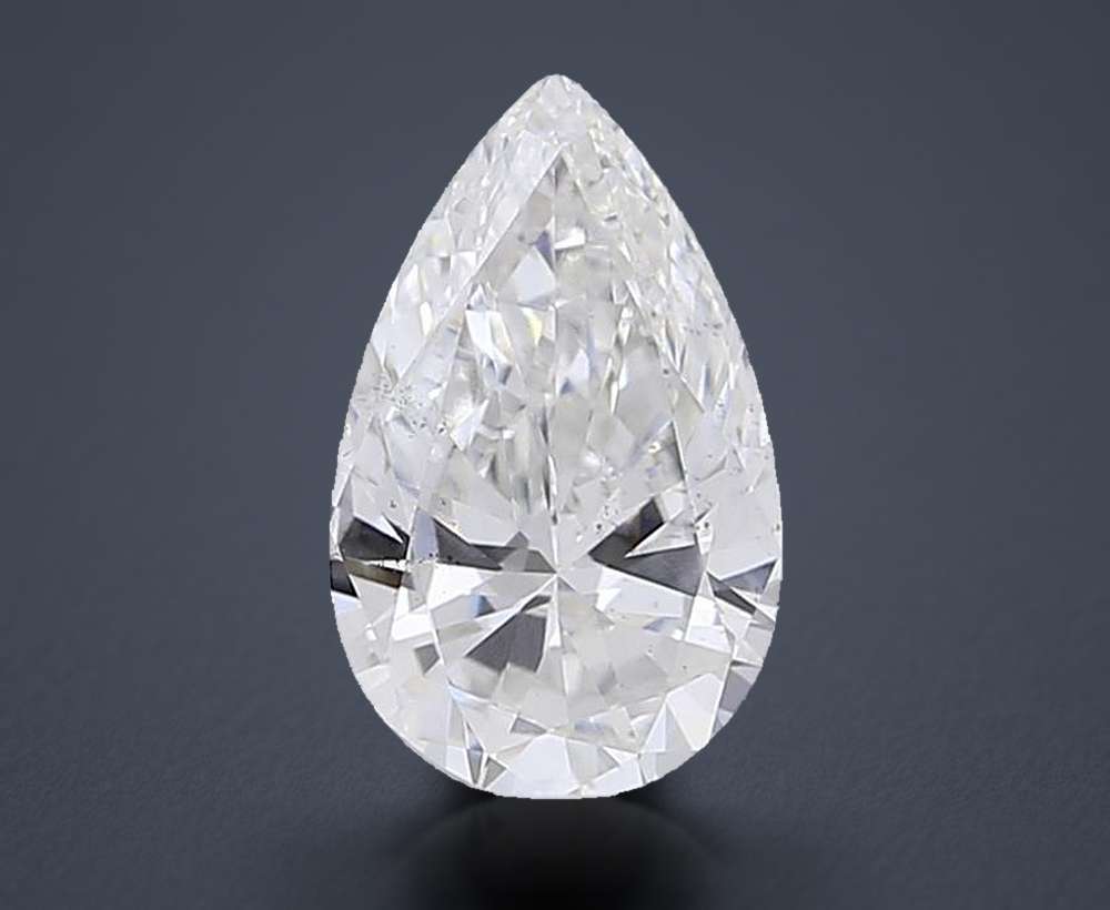 0.50 Carat Pear Lab Diamond
