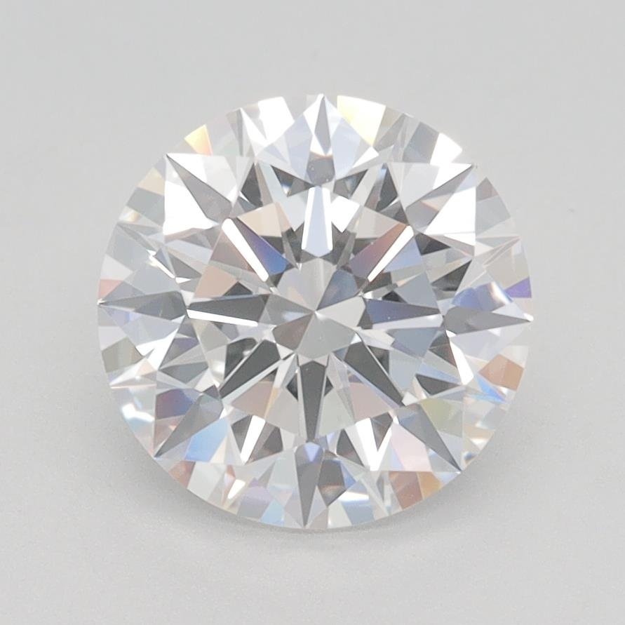 2.08ct F VS1 Rare Carat Ideal Cut Round Lab Grown Diamond