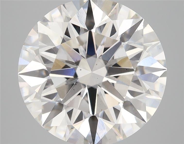 6.24ct G VS2 Rare Carat Ideal Cut Round Lab Grown Diamond