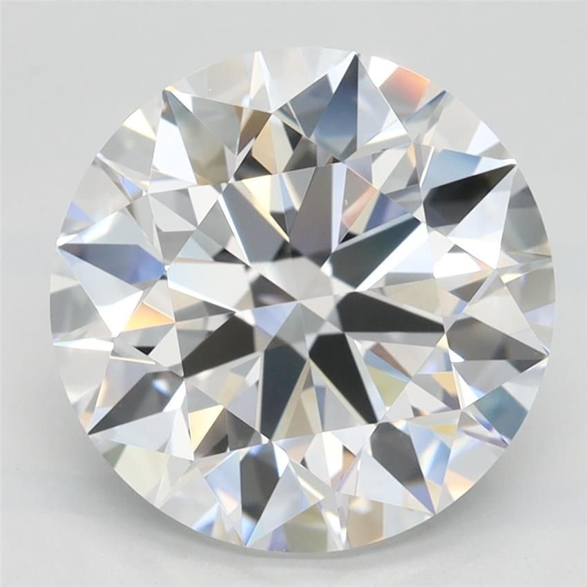 3.92ct D IF Rare Carat Ideal Cut Round Lab Grown Diamond