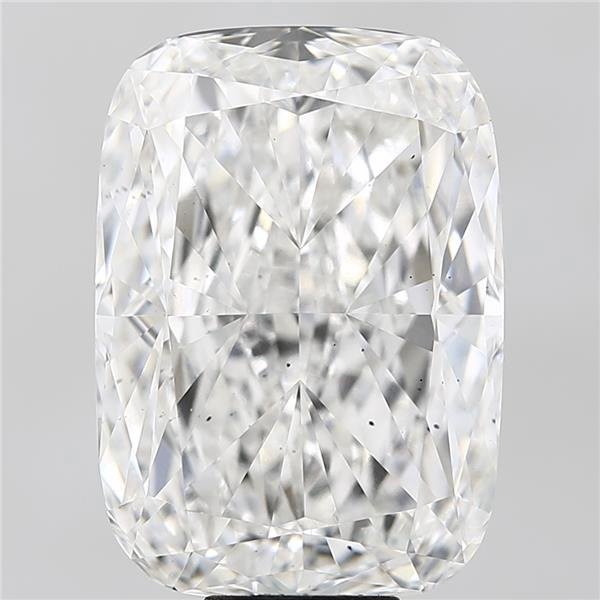 14.52ct F SI1 Rare Carat Ideal Cut Cushion Lab Grown Diamond