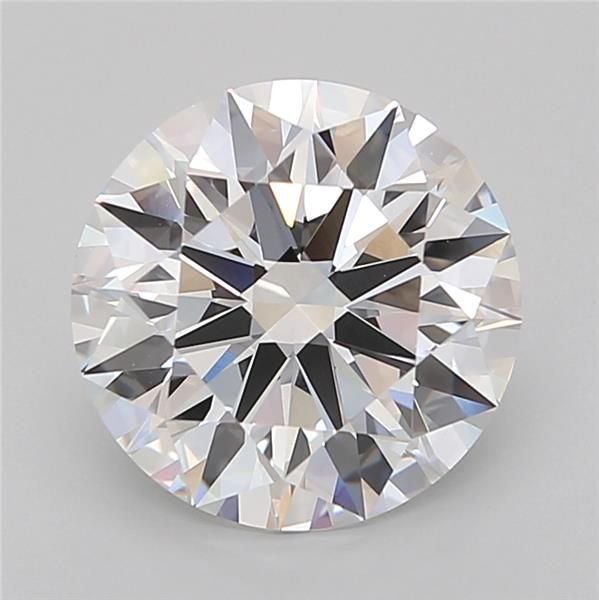 4.04ct E VVS2 Rare Carat Ideal Cut Round Lab Grown Diamond