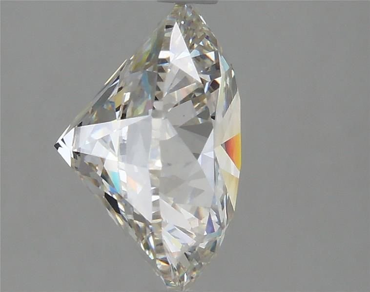 4.02ct F SI1 Rare Carat Ideal Cut Round Lab Grown Diamond