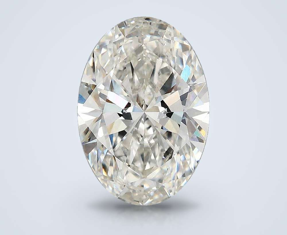 4.00 Carat Oval Lab Diamond