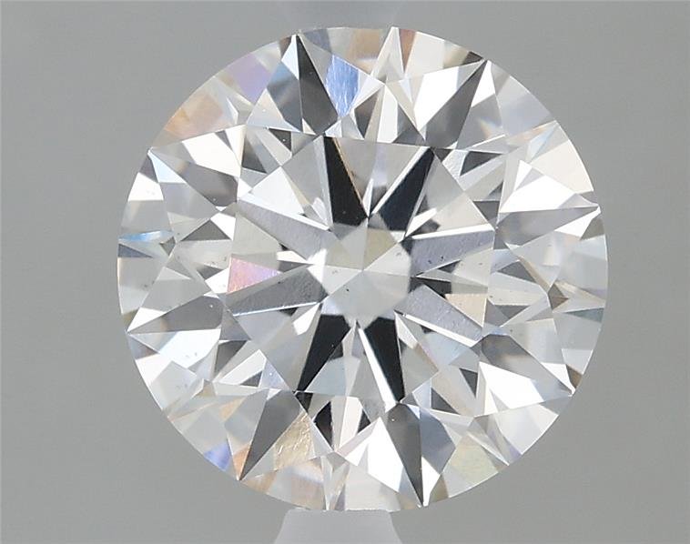 1.39ct F VS2 Rare Carat Ideal Cut Round Lab Grown Diamond