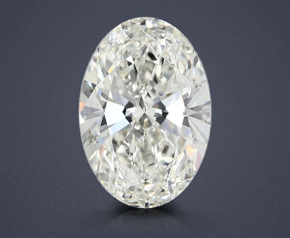 3.40 Carat Oval Lab Diamond