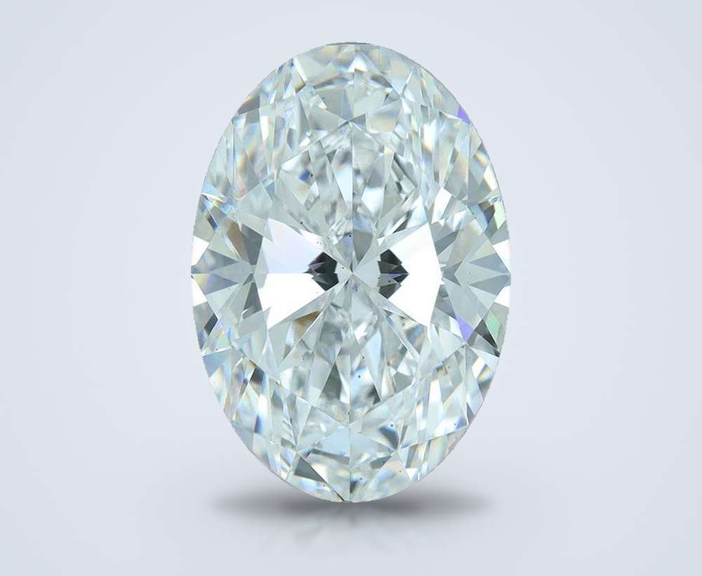 6.01 Carat Oval Lab Diamond