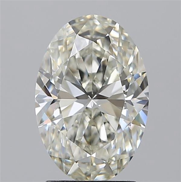 2.52ct I VS1 Rare Carat Ideal Cut Oval Diamond