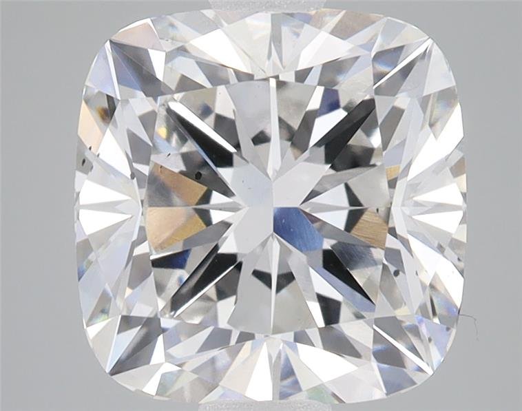 4.52ct F SI1 Rare Carat Ideal Cut Cushion Lab Grown Diamond