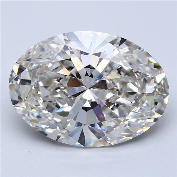 11.55ct H VS1 Rare Carat Ideal Cut Oval Lab Grown Diamond