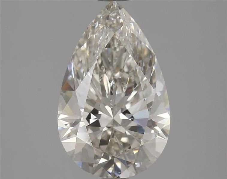 2.26ct H VS1 Rare Carat Ideal Cut Pear Lab Grown Diamond