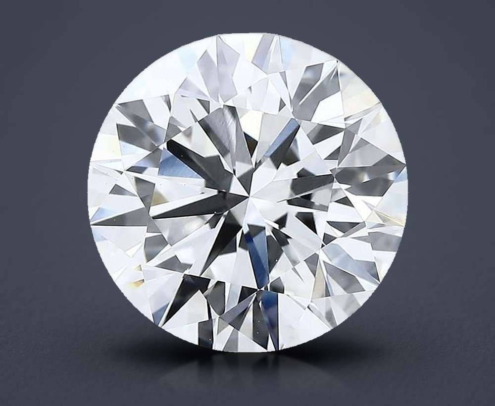 7.04 Carat Round Lab Diamond