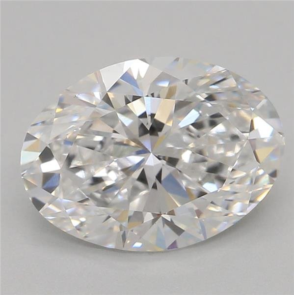 1.53ct D VS1 Rare Carat Ideal Cut Oval Lab Grown Diamond