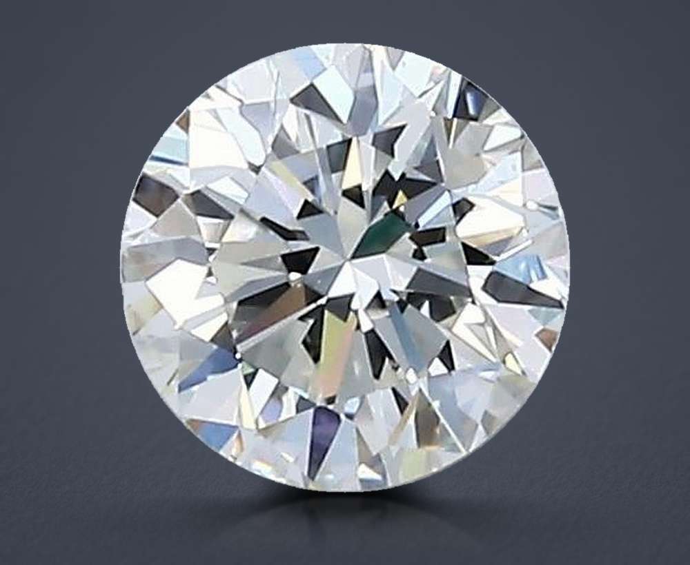 0.58 Carat Round Natural Diamond