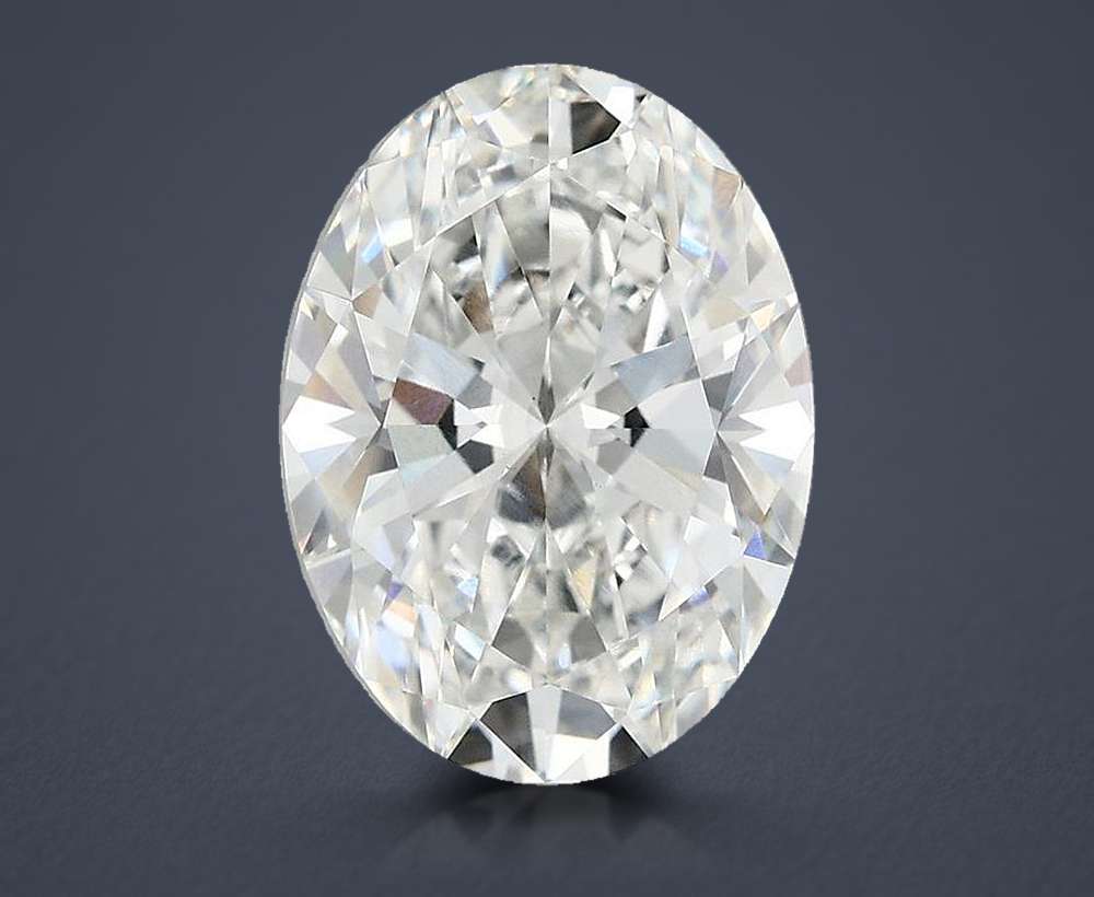 4.00 Carat Oval Lab Diamond