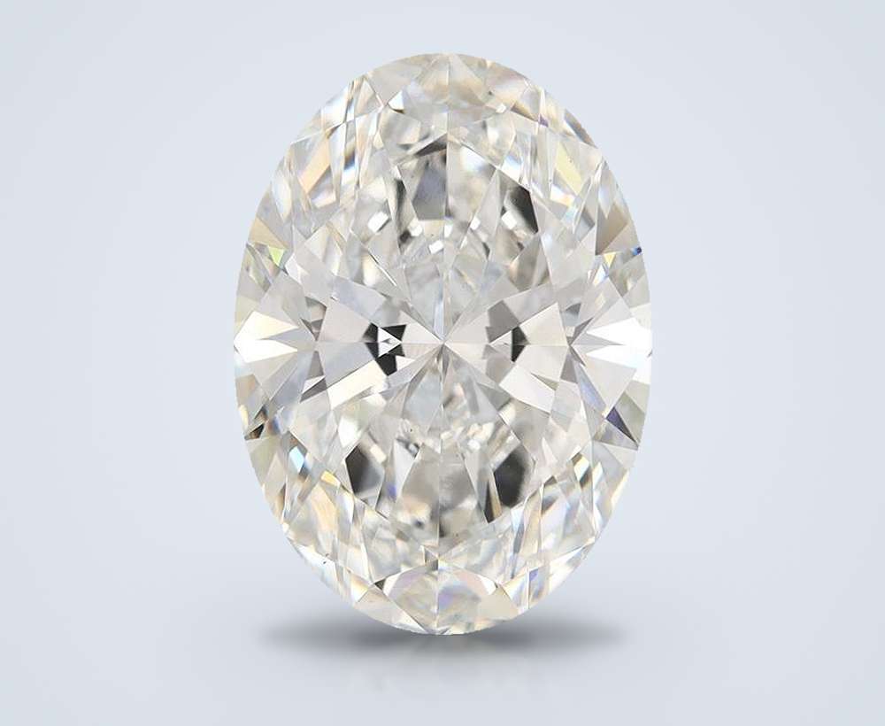 7.51 Carat Oval Lab Diamond
