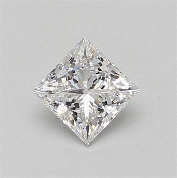 0.79ct D VS1 Rare Carat Ideal Cut Princess Lab Grown Diamond