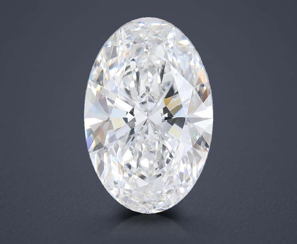 5.44 Carat Oval Lab Diamond