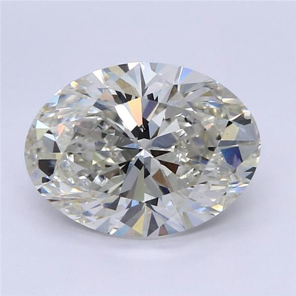 3.02ct H VS1 Very Good Cut Oval Lab Grown Diamond