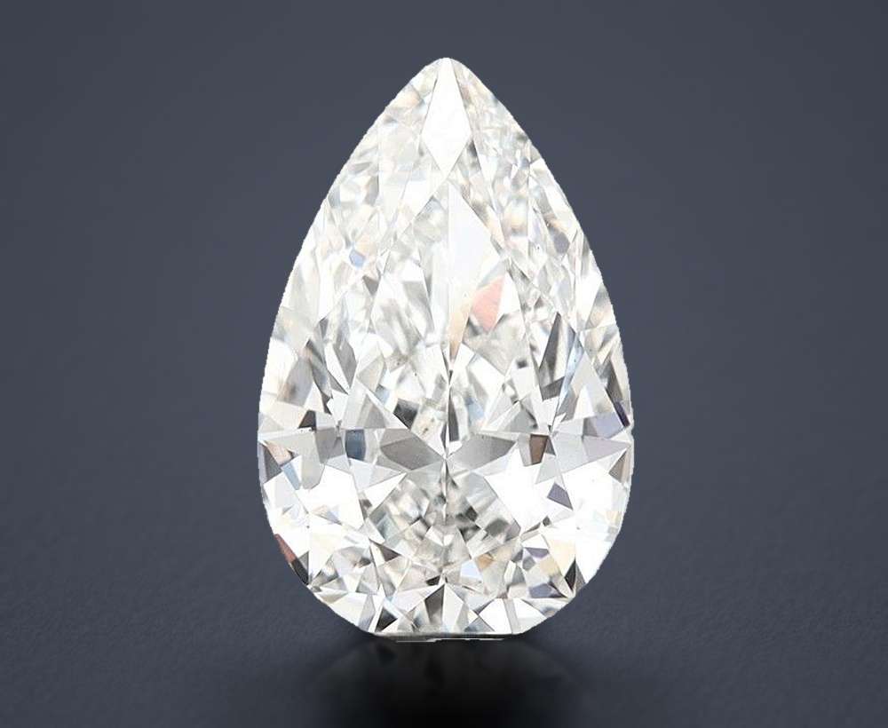 2.35 Carat Pear Lab Diamond