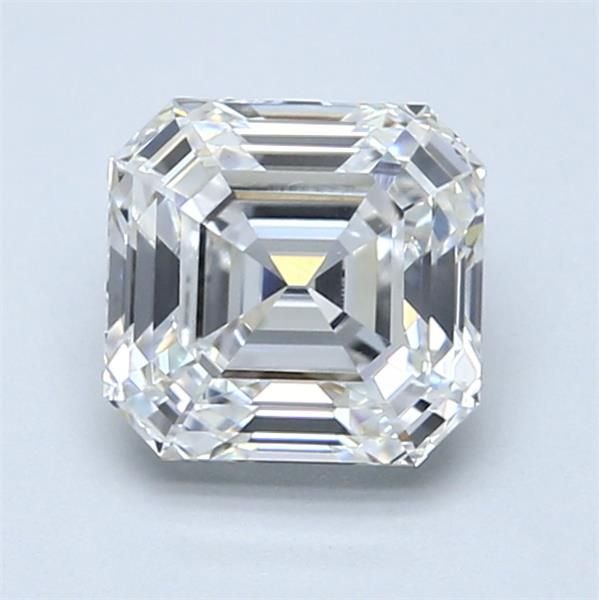 3.99ct D VS1 Rare Carat Ideal Cut Asscher Lab Grown Diamond