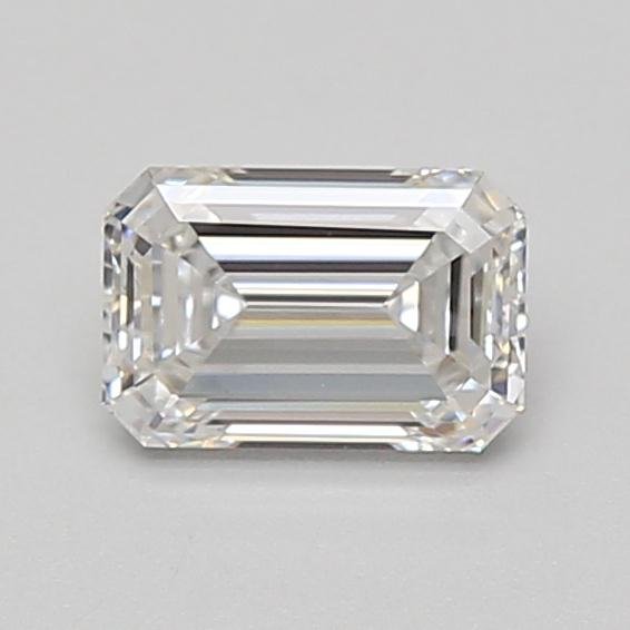 0.85ct D VVS2 Rare Carat Ideal Cut Emerald Lab Grown Diamond
