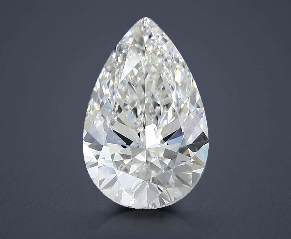 3.20 Carat Pear Lab Diamond