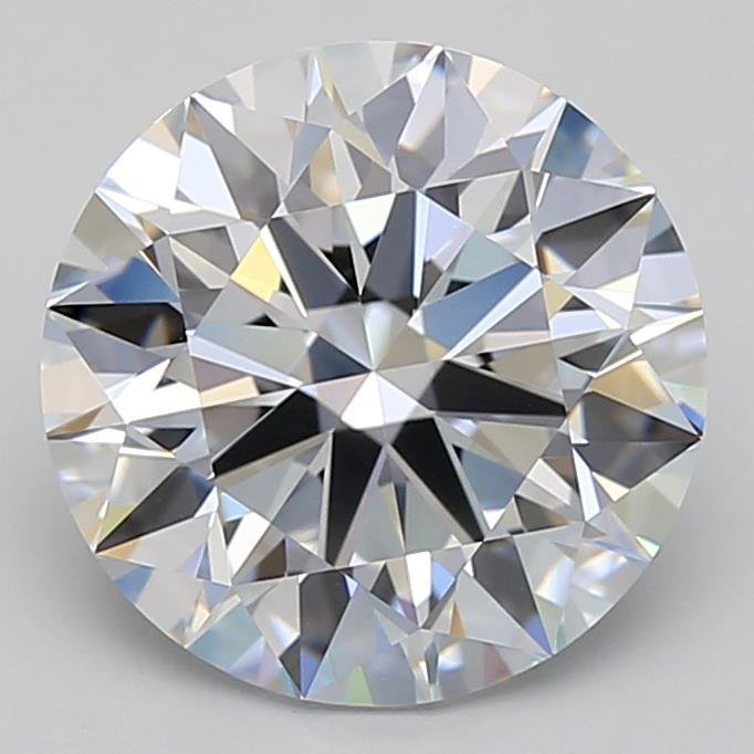 2.97ct F VVS1 Rare Carat Ideal Cut Round Lab Grown Diamond