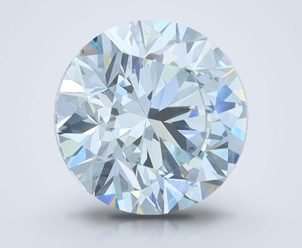 1.49 Ct. Fancy Intense Blue Round Lab Diamond
