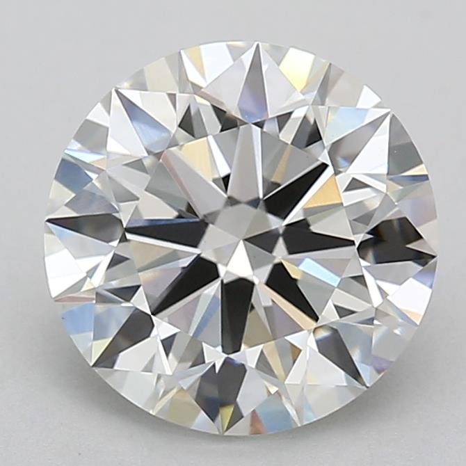 3.51ct F VVS2 Rare Carat Ideal Cut Round Lab Grown Diamond