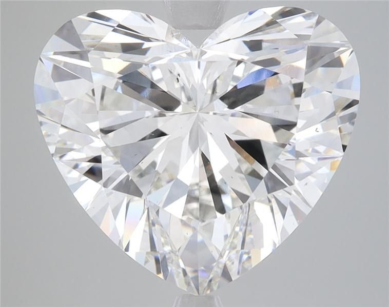 7.12ct G SI1 Rare Carat Ideal Cut Heart Lab Grown Diamond