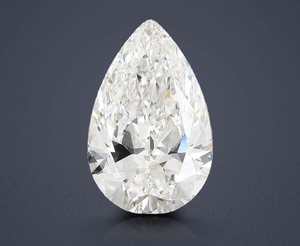 10.02 Carat Pear Lab Diamond