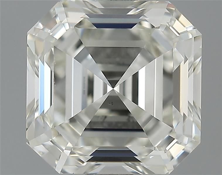 2.05ct J VS2 Excellent Cut Asscher Diamond