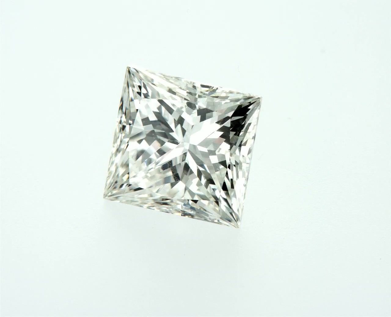 1.35ct J VVS2 Excellent Cut Princess Diamond
