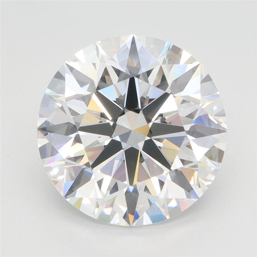 4.03ct E VVS2 Rare Carat Ideal Cut Round Lab Grown Diamond